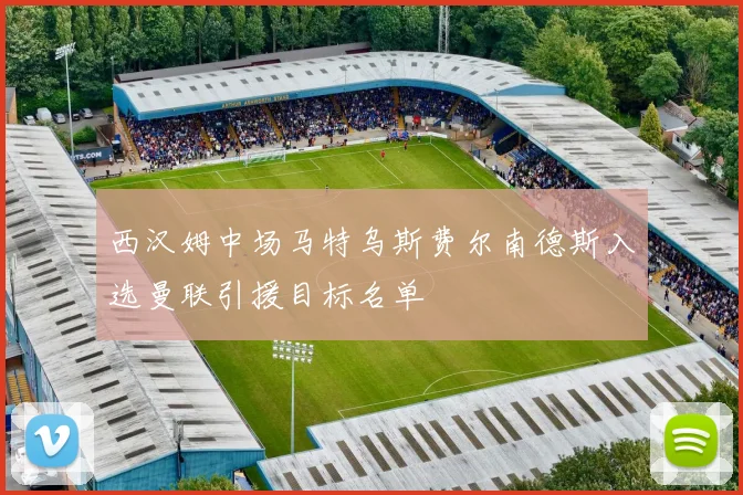 西汉姆中场马特乌斯费尔南德斯入选曼联引援目标名单